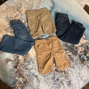 Boys 4T Pants and Shorts Bundle